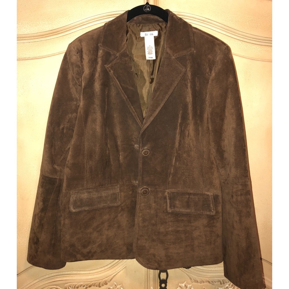 Brown Suede Blazer